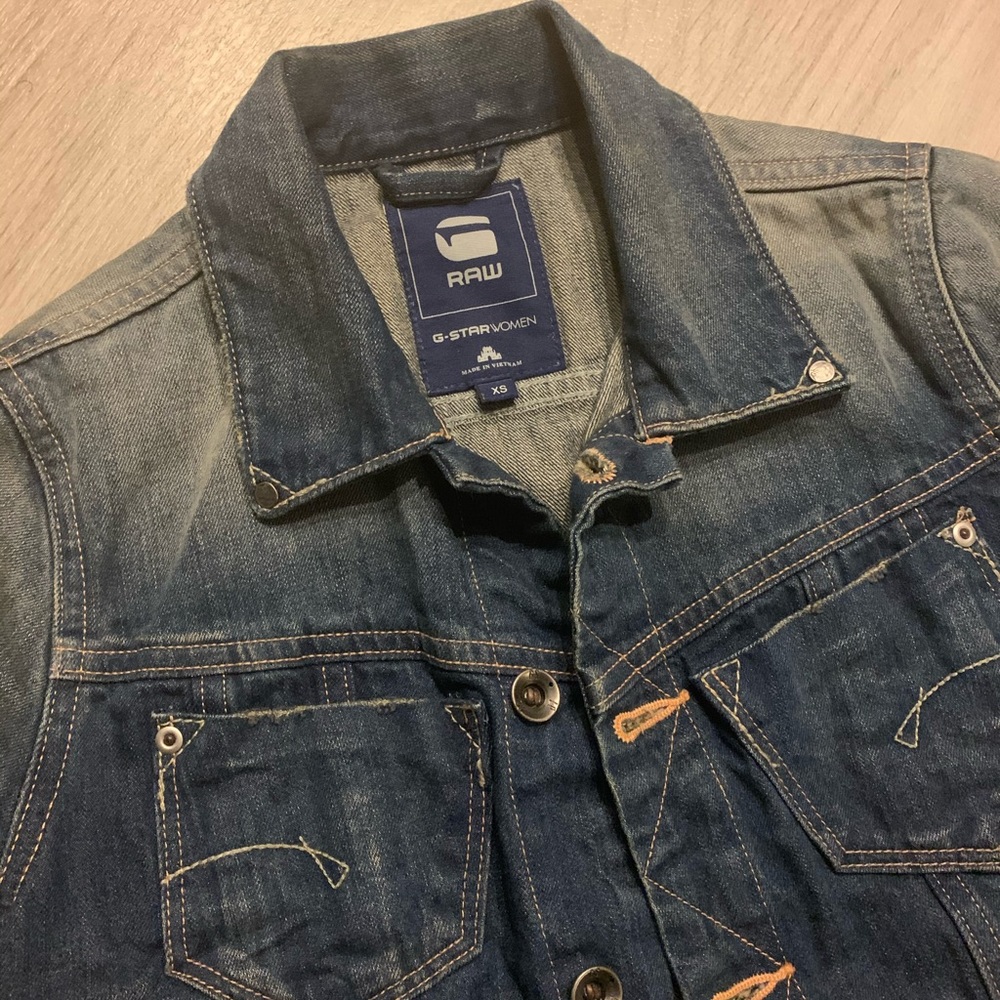 G Star Blue jean jacket